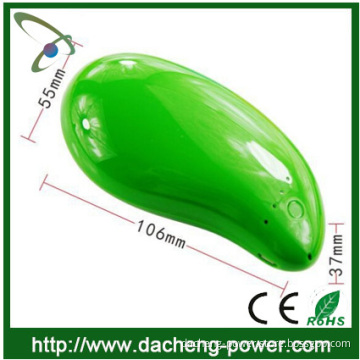 Hiqh quality mobile power bank 5200mah ,portable phone charger,with Mango Shaped design